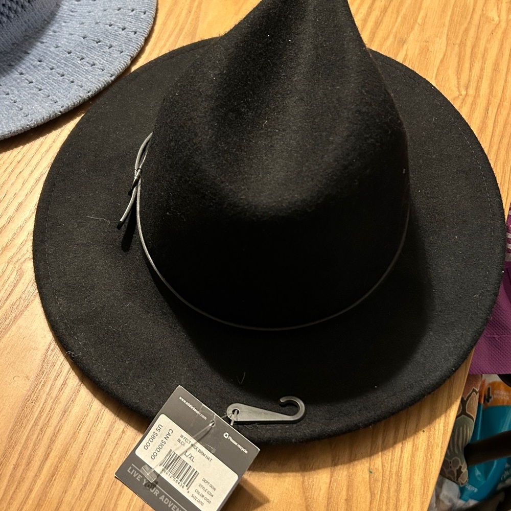 Black Fedora Hat from Eddie Bauer